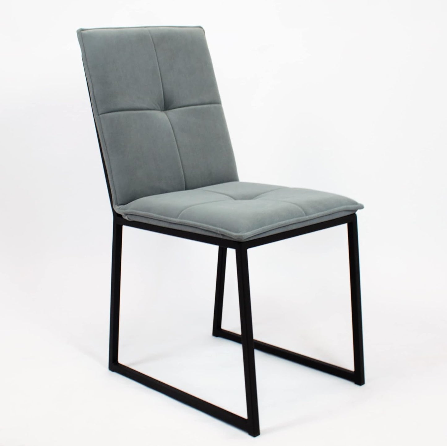 Ferro Esszimmerstuhl „Milton“ – Stahlstuhl mit wasserabweisendem Bezug – pflegeleichter Küchenstuhl mit hydrophober Beschichtung