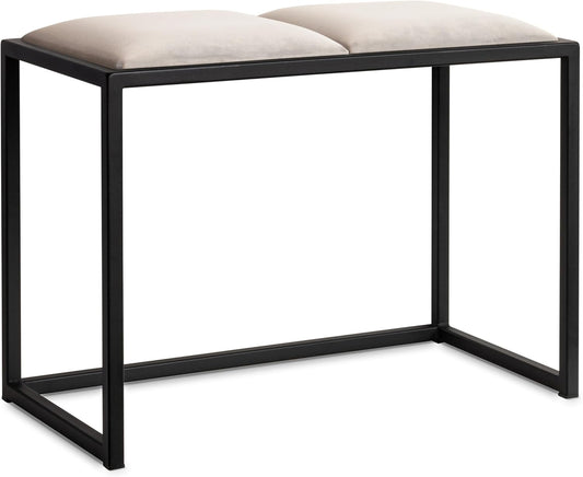 FERRO Sitzbank 64,5 cm – Handgefertigte Flurbank - Loft Design für kleine Garderoben