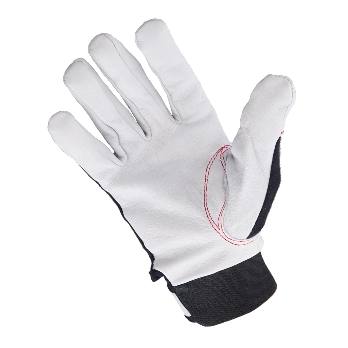 Cabra Pro Arbeitshandschuhe aus Ziegenleder – 1 Paar Schutzhandschuhe mit Lederverstärkung für Damen & Herren – Größe 10 – Ideal für Garten, Werkstatt & Bau