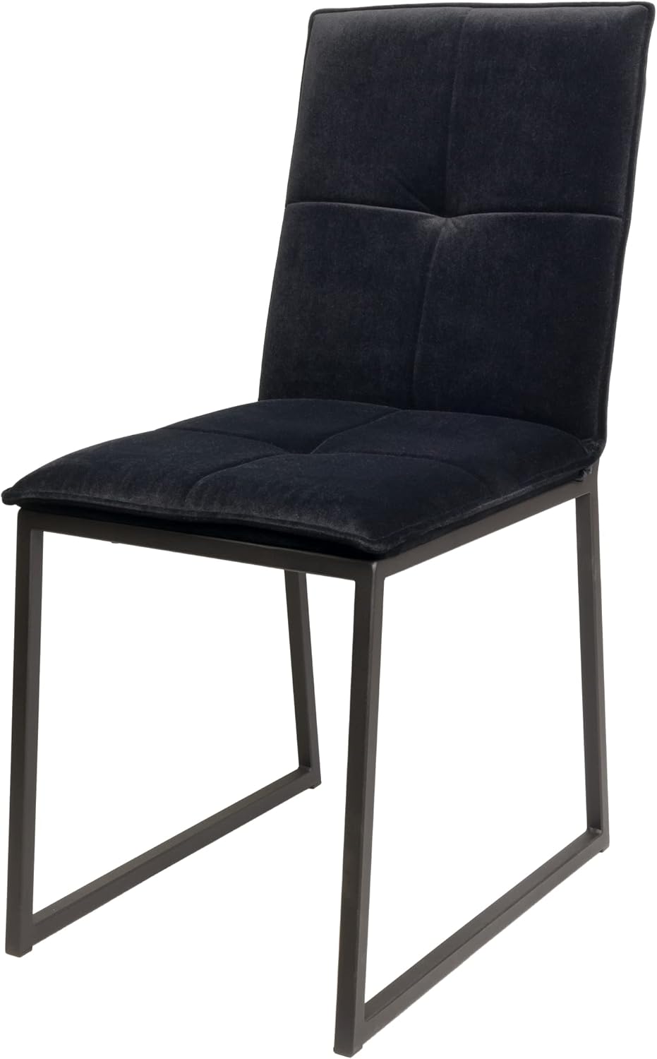 Ferro Esszimmerstuhl „Milton“ – Stahlstuhl mit wasserabweisendem Bezug – pflegeleichter Küchenstuhl mit hydrophober Beschichtung