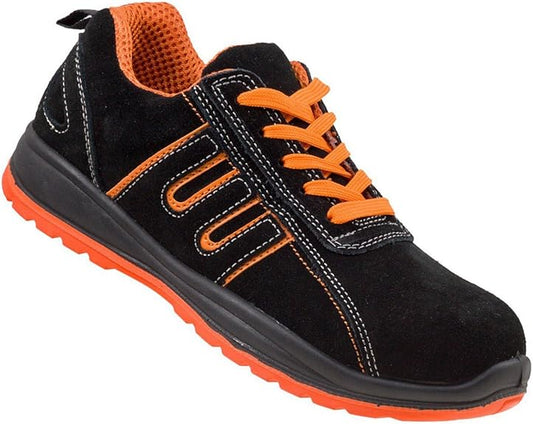 URGENT Arbeitsschuhe Unisex S1 mit Stahlkappe – Sicherheitsschuhe Modell 216 nach EN ISO 20345 – Größe 44