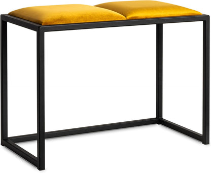 FERRO Sitzbank 64,5 cm – Handgefertigte Flurbank - Loft Design für kleine Garderoben