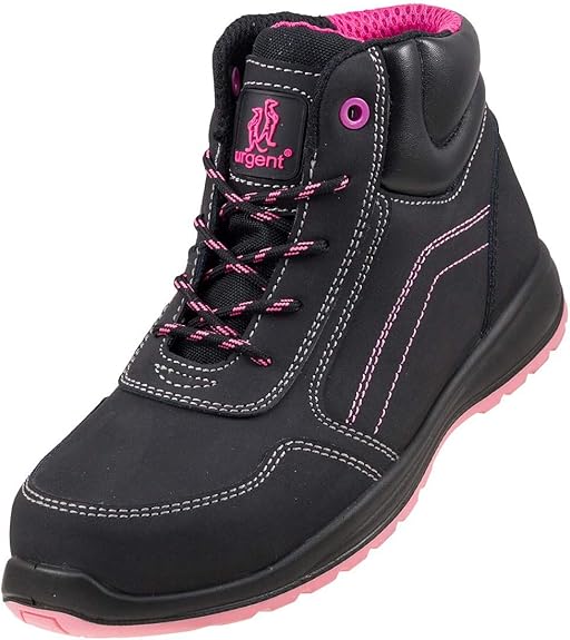 Urgent Lady Sicherheitsschuhe Damen S1 – Bequeme Arbeitsschuhe für Industrie & Handwerk – Modell 116 nach EN ISO 20345 – Neu & OVP