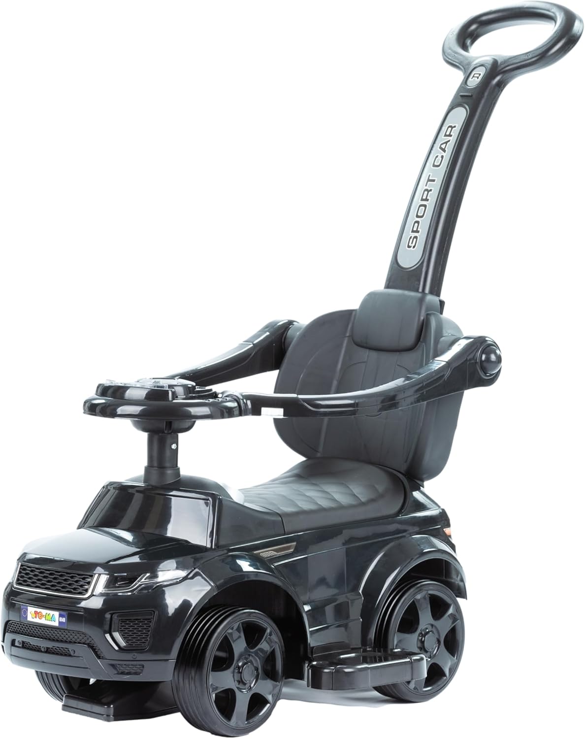 Moovkee Rutschauto ab 1 Jahr – Kinderfahrzeug bis 25kg mit Kippsperre und Gummirädern, Stabil und Sicher, Leise und Schonend für Böden – Für Drinnen und Draußen