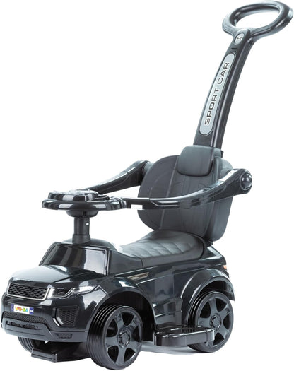 Moovkee Rutschauto ab 1 Jahr – Kinderfahrzeug bis 25kg mit Kippsperre und Gummirädern, Stabil und Sicher, Leise und Schonend für Böden – Für Drinnen und Draußen