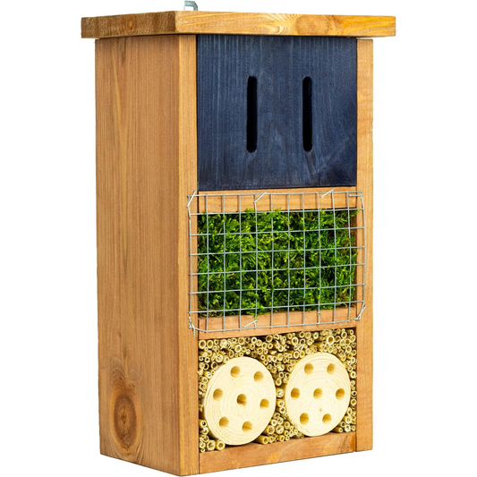CARE FOR NATURE Insektenhotel Bausatz Massivholz