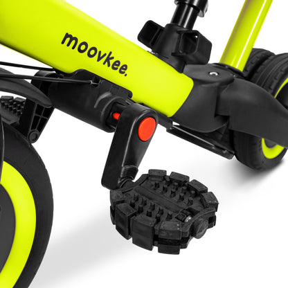 moovkee. Laufrad Kinder 6in1 - Dreirad mit Stange ab 1 Jahr